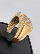 MEN'S CERTIFIED 14K YELLOW GOLD