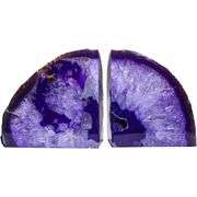 Natural Agate Bookends Stone Book Holder