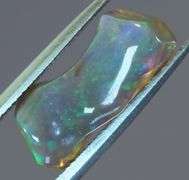 Marvelous collectors 2.42ct free form black Opal vein