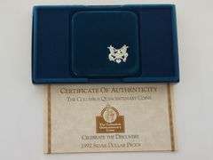 1992-P $1 Columbus Quincentenerary PR DCAM