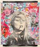 Highly Collectible Jozza 'One of a kind' Mixed Media on Canvas