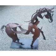 Handmade Horse Metal Art Decor