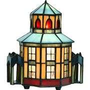 Tiffany Lighthouse Lamp Stained Glass