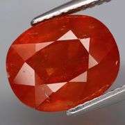 Heavy 6.55ct mandarin orange Spessartite Garnet