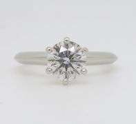 Tiffany & Co. Diamond Solitaire Engagement Ring