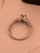 CERTIFIED BRAND NEW 14K WHITE GOLD DIAMOND ENGAGEMENT RING