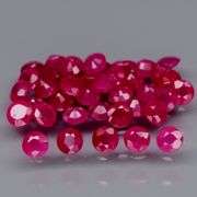 Rich and vibrant 3.26ct set of REAL Myanmar Rubies!