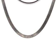 Group lot of 3 Vintage 925 sterling silver necklaces