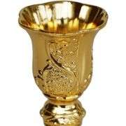 Set of 2 Engraved Taper Candle Holders