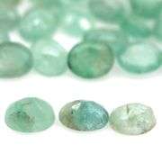 Bright emerald green 8.65ct 24pc emerald set