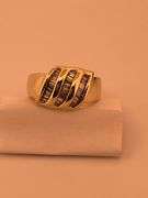 CERTIFIED BRAND NEW 14K YELLOW GOLD DIAMOND BAND / RING