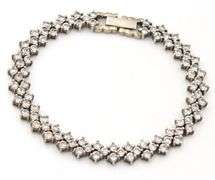 Group lot of 2 Vintage 925 sterling silver Bracelets