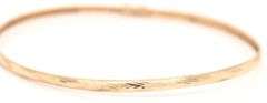 10kt Yellow gold bangle bracelet
