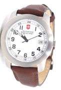 Victorinox Swiss Army quartz white dial watch