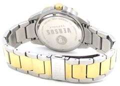 Versace Versus Runyon quartz 2-tone watch