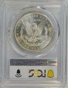 Premium Quality Gem BU 1880-S Morgan Silver Dollar. PCGS MS65