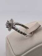 CERTIFIED BRAND NEW 14K WHITE GOLD DIAMOND ENGAGEMENT RING