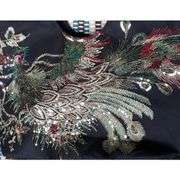 Phoenix Embroidery Canvas Tote Bag