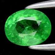 Vivid spring green .46ct Tsavorite Garnet