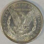 Exceptional Choice BU 1887-S Morgan Silver Dollar. Full strike