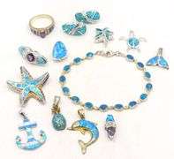 Group lot of Vintage 925 sterling silver mixed jewelry