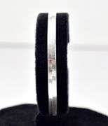 Herringbone  Chain Bracelet in Sterling Silver 5.1grams