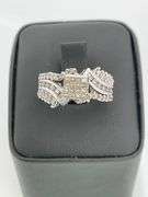 CERTIFIED NEW 14K WHITE GOLD DIAMOND RING