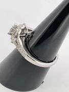 CERTIFIED BRAND NEW 14K WHITE GOLD DIAMOND ENGAGEMENT RING