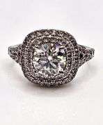 Dazzling 2.35 Ct VVs1 Lab Simulated Diamond Ring
