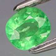 Vivid spring green .47ct Tsavorite Garnet