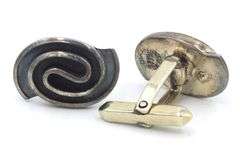 Vintage 925 sterling silver cufflinks and tie clip