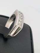 CERTIFIED 14K WHITE GOLD DIAMOND BAND
