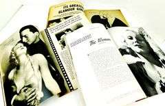 3 Jean Harlow Vintage Magazines