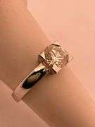 CERTIFIED BRAND NEW 14K WHITE GOLD DIAMOND SOLITAIRE RING