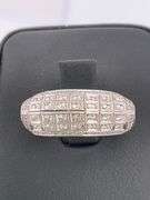 CERTIFIED BRAND NEW 18K WHITE GOLD DIAMOND RING