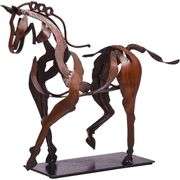 Handmade Horse Metal Art Decor