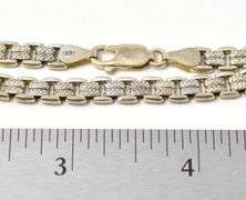 Simple Link Bracelet in Sterling Silver 10.3grams