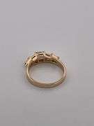 CERTIFIED BRAND NEW 14K YELLOW GOLD DIAMOND RING