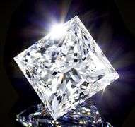 Huge Rare 10 Ct VVs1 Princess Cut White E-F Fire Moissanite Solitaire