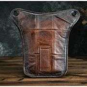 Genuine Leather Outdoor Waist and Thigh Bag