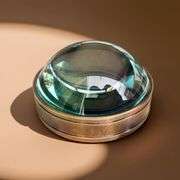 Brass Magnifying Glass Paperweight