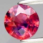 REAL! UNTREATED! Bi-color top pink .47ct Sapphire!