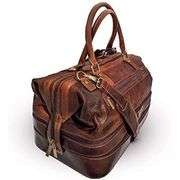 Premium Leather Duffel Bag Travel Luggage