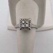 CERTIFIED BRAND NEW 14K WHITE GOLD DIAMOND RING