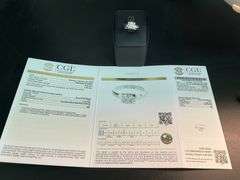 CERTIFIED BRAND NEW 14K WHITE GOLD DIAMOND SOLITAIRE RING