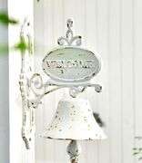 Rustic Cast Iron Wall Mounted Bell