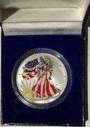 1999 7 Color Enamel Silver Eagle