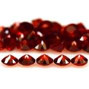 Glittering 5.17ct set of top orange red Garnets!