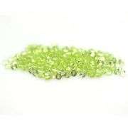231 gemstones! 12.10ct untreated lime green Peridot set