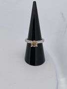 CERTIFIED BRAND NEW 14K WHITE GOLD DIAMOND ENGAGEMENT RING